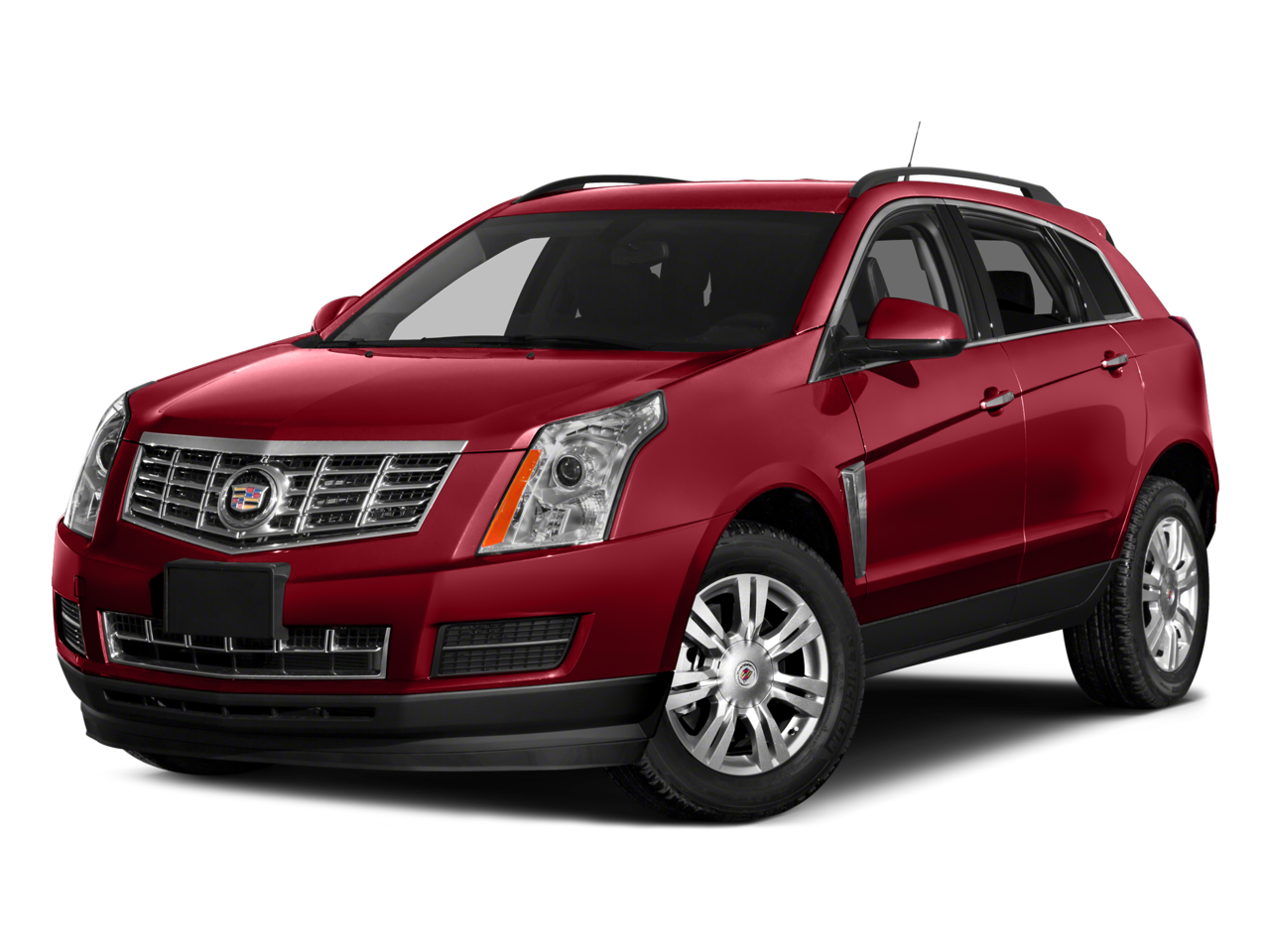 2016 Cadillac SRX — rear three-quarter view