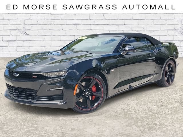 2023 Chevrolet Camaro 2SS in Black — front three-quarter view