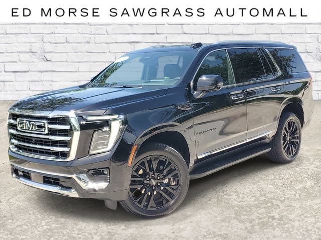 2026 GMC Yukon Elevation in Onyx Black — front three-quarter view