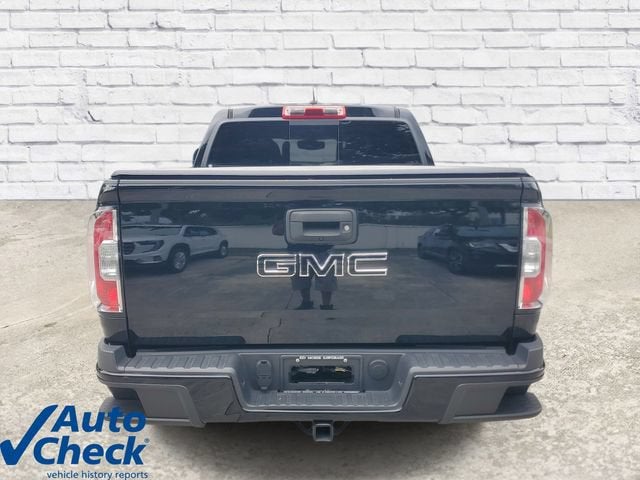 2022 GMC Canyon — rear three-quarter view