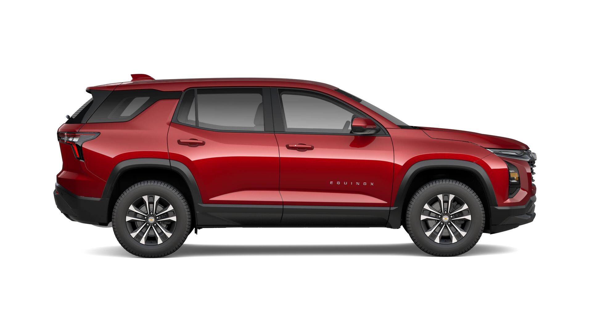 2027 Chevrolet Equinox — rear three-quarter view