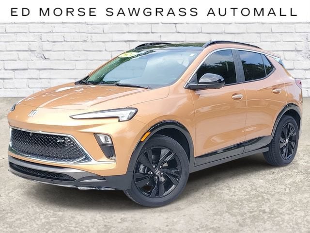2024 Buick Encore GX Sport Touring in Copper Ice Metallic — front three-quarter view